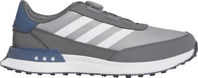 adidas S2G BOA 24 WIDE FIT Spikeless Mens Golf Shoes Grey Sneakers 3 Stripes - Image 1 of 4