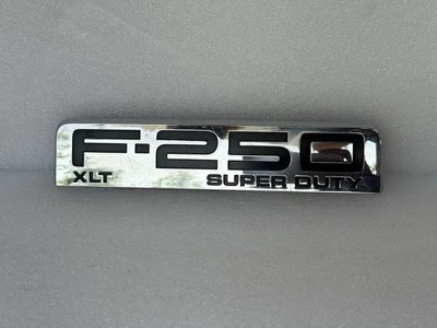 Эмблема Ford F-250 XLT Super Duty от оригинального производителя 2008 2009 2010 8c34-25000a72-b - б/у F250 - Изображение 1 из 4