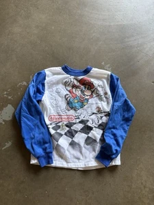 Vintage 1989 Super Mario 3 Nintendo Kids Shirt 12/14 - Picture 1 of 8