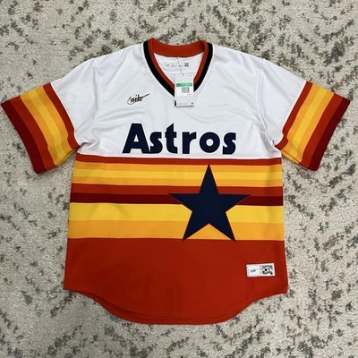 Nike Houston Astros Cooperstown Collection Nolan Ryan Jersey Mens Size XL NWT - Image 1 of 4