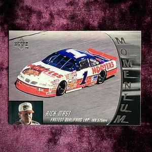 Rick Mast 1996 Upper Deck Momentum Silver MINT Hooters Car NASCAR Auto Racing SP - Picture 1 of 2