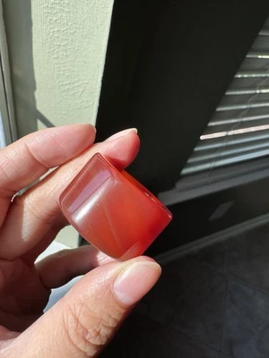 Anillo de jade rojo, una artesanía indispensable | Anillo de jade rojo | Jade exquisito Foto 1 de 4