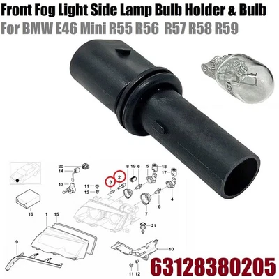 ORIGINAL für BMW Lampenfassung Lampenträger Standlicht 3er E46 63128380205· - Bild 1 von 4
