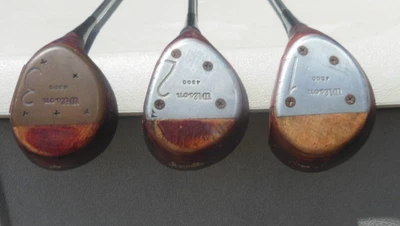 3 винтажные клюшки для гольфа хурма Sohn - Изображение 1 из 4