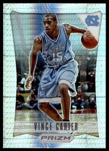 2021 Panini Prizm Draft Picks #11 Vince Carter BASKETBALL North Carolina - Picture 1 of 2