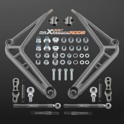 BRACCI DI CONTROLLO BOCCOLE CON CUSCINETTI A SFERA FOR BMW E46 LH&RH NEW SET - Image 1 of 4