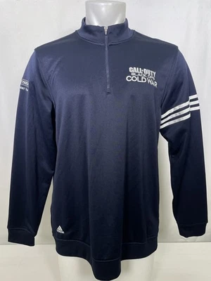 Call of Duty Black Ops Cold War Treyarch Dev Team Adidas 1/4 Zip Men's LARGE - Image 1 of 4