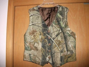 men's camouflage vest-size x-large - Picture 1 of 2