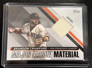 Brandon Crawford 2024 - Reliquia materiale Topps Series 1 Major League - #MLM-BC - Foto 1 di 6