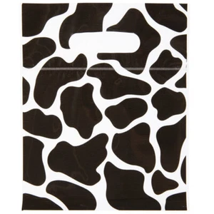 Bolsos con cremallera para fiesta con estampado de vaca suministros para fiesta de cumpleaños eventos especiales 12 unidades - Imagen 1 de 1