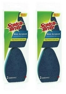 Scotch Brite Dishwand Refills Non Scratch - 4 PACK - Picture 1 of 3