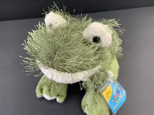 Webkinz Frog Plush Stuffed Animal NO CODE Green HM001 FROG GANZ used - Picture 1 of 10