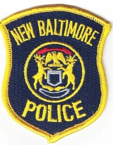 New Baltimore Police Maryland hat patch (approx. 3.2 x 2.7 inches) - Picture 1 of 1