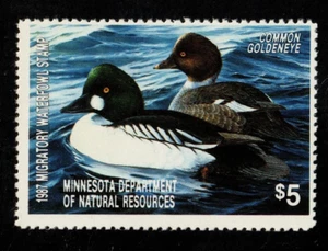 1987 $5.00 Minnesota State Duck  MNH Free Shipping in the USA!! - Picture 1 of 1