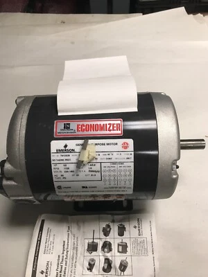 Emerson,TN12S2B,Motor 1/2HP 1725RPM 230/460V Frame 56 - Image 1 of 4