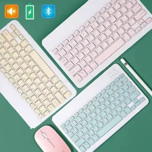 Keypad Bluetooth Keyboard Wireless Ultra Thin For Xiaomi Samsung Huawei Tablet - Picture 1 of 13