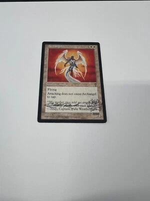 Archangel Visions Signed Stamped Autograph Christopher Rush - A - Image 1 of 2