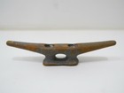 1 Used 6 inch Rusty Cast Iron Boat Dock Cleat (D3B)