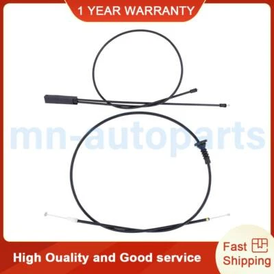 Hood Release Cable Set 51232751378 51237148865 For Mini Cooper R55 R56 R57 07-13 - Image 1 of 4