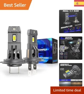 Kit de Conversión H7 LED 16000 Lúmenes - Luz Blanca Nítida para Tu Vehículo - Imagen 1 de 9