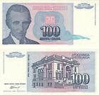 Yugoslavia 100 dinars 1994 UNC N. Tesla (P139)