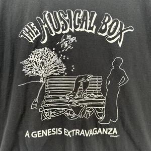 Camisa The Music Box Para Hombre 2XL Negra The Musical Box A Genesis Extravaganza Tour - Imagen 1 de 10