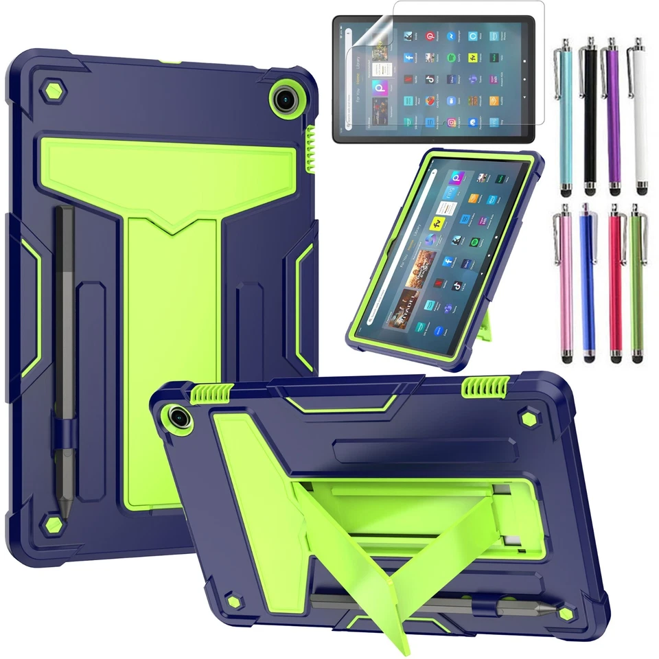 Funda Resistente para Amazon Fire Max 11 (2023) Pata de Cabra Híbrida con Protector de Pantalla Foto 1 de 1