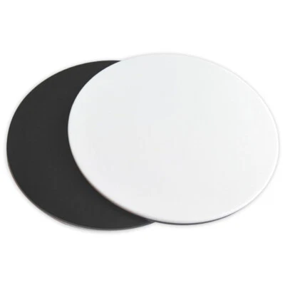 LEETUN Different Diameter Plate Working Stage White Black Board for Stereo Microscope