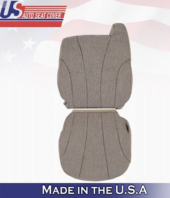Fundas de tela para asiento del lado del conductor para Chevy Silverado 1500 1999-2002 bronceado neutro Foto 1 de 4