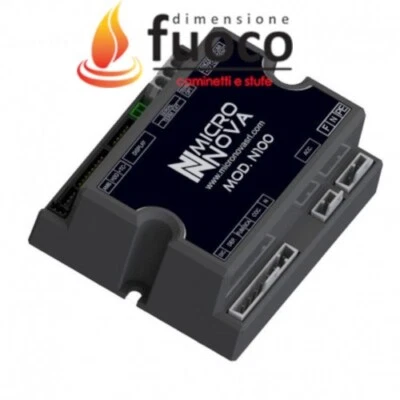 CARTE MÈRE MICRONOVA N100 POÊLE À PELLETS CHEMINÉE ECOTECK LINCAR KLOVER ETC.