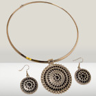 Black Turquoise Necklace Turkish Handmade Jewelry