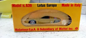 Mebetoys Italy A39 LOTUS EUROPA (248) (Not Politoys/ Corgi/ Solido) - Picture 1 of 11