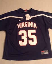Nike Men’s Virginia Cavaliers Lacrosse Jersey, #35, Size Large, NWT