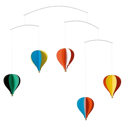 Globo arco iris aire caliente guardería bebé móvil colgante niños niños sala de juegos decoración Foto 1 de 4