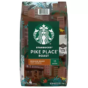 Starbucks Pike Place Roast Medium Roast Ground Coffee, 40 oz. - Picture 1 of 5