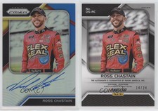 2018 Panini Prizm Driver Signatures Rainbow Prizm /24 Ross Chastain #DS-RC Auto