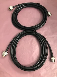 BNC Male to UHF PL-259 Male RG58 Cable 10 ft/3m for CB Ham Two Way Radio Antenna - Picture 1 of 2
