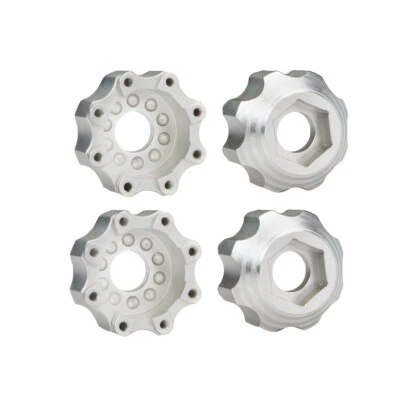 Pro-Line 8x32 to 17mm 1/2" Offset Alum Hex Adapters: 8x32 3.8" Wheels Upgrade - Image 1 of 4