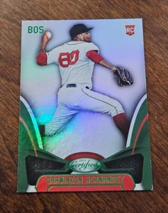 2019 Panini Chronicles Certified Darwinzon Hernandez #34 Rookie RC - Picture 1 of 2