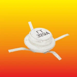 GT329A LOTE DE 3 TRANSISTORES NPN GERMANIO SOVIÉTICO 50mW 20mA 1.2GHz - Imagen 1 de 2