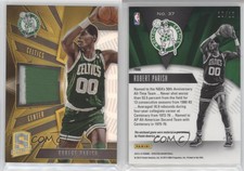 2013-14 Panini Spectra Swatches Gold /10 Robert Parish #37 HOF