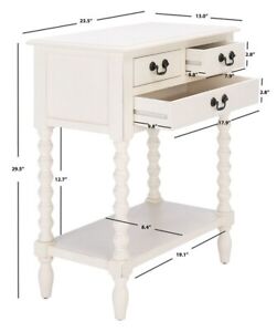 Safavieh 3 Drawer Console Table, Reduced Price 2172721516 CNS5703A