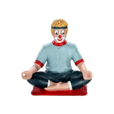 Dekofigur Indoor - Clown Yoga - Sammelfigur Gildeclowns Clown-Figur Dekofigur - Bild 1 von 4