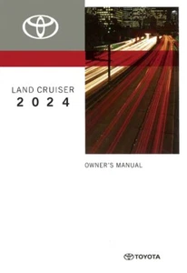 2024 Toyota Land Cruiser Owners Manual User Guide - Picture 1 of 1