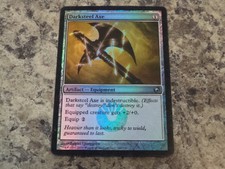 1x Foil - Darksteel Axe - Magic the Gathering MTG Scars of Mirrodin