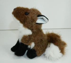 Folkmanis Mini Red Fox Finger Puppet Plush 5" - Picture 1 of 11