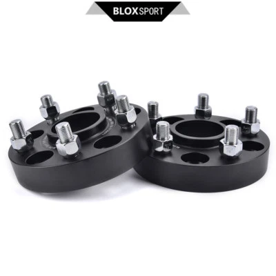 Adaptador espaciador rueda pernos 5x127 2 piezas 25 mm 1 pulgada para Jeep Grand Cherokee M14x1.5 Foto 1 de 4