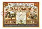 Carte postale photo > Publicité, chaussures Clark's [Musée de la chaussure de rue]