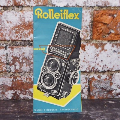 Vintage Original Rolleiflex Instruction Manual in German - Image 1 of 3