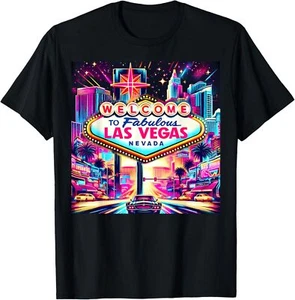 Las Vegas Nevada Design Gifts Men Women Las Vegas Souvenir T-Shirt - Picture 1 of 4